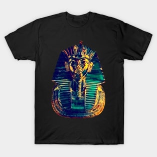 Mask of Tutankhamun Polypaint T-Shirt